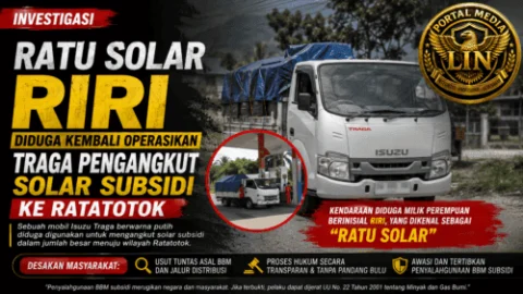 Ratu Solar “RIRI” Diduga Kembali Operasikan Traga Pengangkut Solar Subsidi ke Ratatotok, Masyarakat Minta Aparat Lakukan Penyelidikan