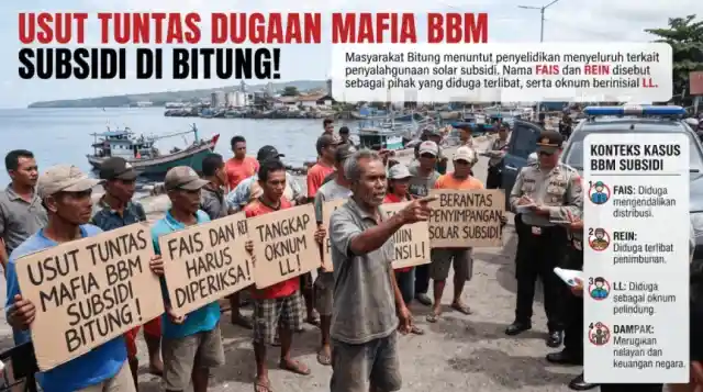 MAFIA BBM SUBSIDI DIDUGA BERAKAR DI BITUNG! Fais dan Rein Jadi Sorotan, Dugaan Keterlibatan Oknum LL Diminta Diusut Tuntas