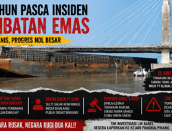 SETAHUN PASCA INSIDEN JEMBATAN EMAS PT GSM Belum Tuntaskan Ganti Rugi, Pemprov Babel Dinilai Lemah Tegakkan Hukum
