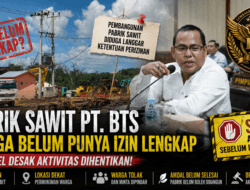 Diduga Pembangunan Pabrik Sawit PT Bangka Tengah Sawitindo Belum Kantongi Izin Lengkap, LIN Babel Minta Aktivitas Dihentikan