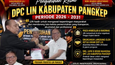 Pasca Mubeslub dan Rakernas, LIN Perkuat Struktur Organisasi di Sulawesi Selatan