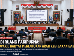 Dari Ruang Paripurna, DPRD Babel Tentukan Arah Kebijakan Pertambangan dan Aset Daerah