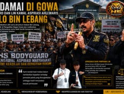 Aksi Damai di Gowa, HS Bodyguard dan LIN Kawal Aspirasi Ahli Waris Dobolo Bin Lebang