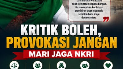 Ketua Umum Lembaga Investigasi Negara Gus Robi Irawan Wiratmoko: Kritik Boleh, Provokasi Jangan; Mari Jaga NKRI