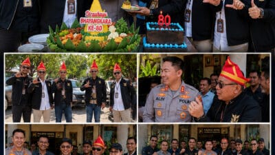 HUT Bhayangkara ke-80: Ketum LIN dan Jajaran Beri Kejutan Ucapan kepada Kapolres Gowa AKBP Aldi Sulaiman Jelang Pindah Tugas ke Polres Majalengka