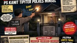 Diduga Oknum Anggota Polsek Tumpaan Lepaskan Tembakan di Depan Rumah Perwira Polres Minsel, Publik Pertanyakan Pengawasan Senpi