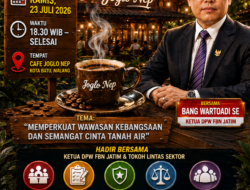 Ngopi Bareng FBN Jatim Bahas Wawasan Kebangsaan di Cafe Joglo Nep Batu, Bang Wartoadi Ajak Masyarakat Perkuat Semangat Cinta Tanah Air