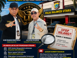 SPDP Diduga Hilang, Nomor Laporan Polisi Berbeda! Penanganan Dugaan Mafia Tanah di Polda Sulut Disorot, Jackson Sambow: LIN Siap Kawal Hingga Tingkat Pusat