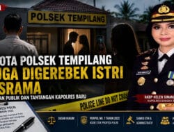 Anggota Polsek Tempilang Diduga Digerebek Istri di Asrama, Jadi Sorotan Publik dan Tantangan Kapolres Baru