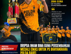 Bripda Imam Bina Guna Persembahkan Medali Emas, PS Bhayangkara Polda Babel Raih Juara Umum di Bupati Cup I Bangka Tengah