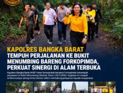 Kapolres Bangka Barat Tempuh Perjalanan ke Bukit Menumbing Bersama Forkopimda, Perkuat Sinergi di Alam Terbuka