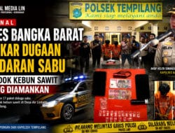 Polres Bangka Barat Bongkar Dugaan Peredaran Sabu di Pondok Kebun Sawit, Dua Terduga Pelaku Diamankan