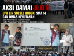 AKSI DAMAI JILID III DPD LIN Sulsel Duduki SMA Negeri 14 Gowa dan Kantor Dinas Kehutanan, Tuntut Penyelesaian Sengketa Tanah Ahli Waris Dobolo Bin Lemang