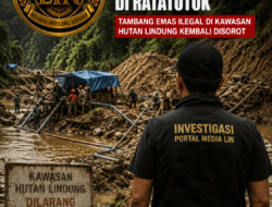 Bos Tayo Disebut Kendalikan PETI di Ratatotok, Tambang Emas Ilegal di Kawasan Hutan Lindung Kembali Disorot