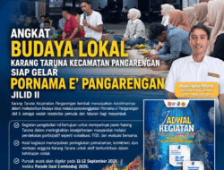 Angkat Budaya Lokal, Karang Taruna Kecamatan Pangarengan Siap Gelar Pornama e’ Pangarengan Jilid II