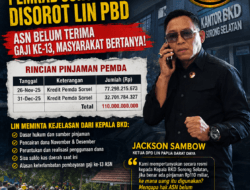 Gaji ke-13 Belum Dibayar, Ketua DPD LIN Papua Barat Daya Jackson Sambow Desak Kepala BKD Sorong Selatan Buka Penggunaan Pinjaman Rp110 Miliar
