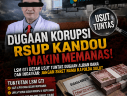 Dugaan Korupsi RSUP Kandou Kian Menghangat, LSM GTI Desak Penelusuran Aliran Dana dan Ingatkan Jangan Catut Nama Kapolda Sulut