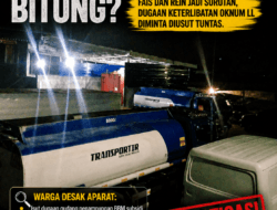SIAPA BERMAIN DI BALIK DUGAAN MAFIA BBM SUBSIDI DI BITUNG? Aparat Diminta Usut Tuntas Dugaan Penimbunan Solar Bersubsidi