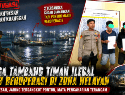 Dua Tersangka Sudah Diamankan, Mengapa Puluhan Ponton Diduga Masih Beroperasi di Perairan Kranggan? Nelayan Pertanyakan Konsistensi Penegakan Hukum