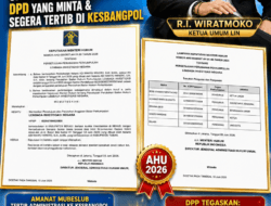 MUBESLUB LIN Surabaya 2026 Ditegaskan Sah Sesuai AD/ART, DPP Minta Seluruh DPD Segera Tertib Administrasi di Kesbangpol