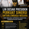 LIN Desak Presiden Perkuat Sinergi Antarlembaga Negara Demi Menjaga Supremasi Hukum dan Pemberantasan Korupsi