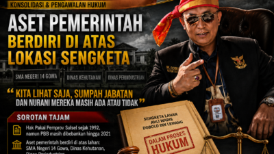 Sengketa Lahan Gowa Memanas, Ketum LIN: “Kita Lihat Saja, Sumpah Jabatan dan Nurani Mereka Masih Ada atau Tidak”