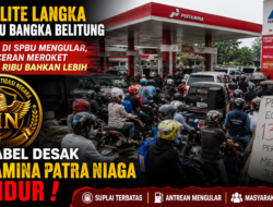 Pertalite Langka di Pulau Bangka Belitung, Antrean SPBU Mengular dan Harga Eceran Tembus Rp13 Ribu Lebih