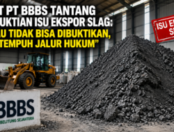 Dirut PT BBBS Tantang Pembuktian Isu Ekspor Slag: “Kalau Tidak Bisa Dibuktikan, Kami Tempuh Jalur Hukum”