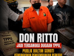 Don Ritto Jadi Tersangka Dugaan TPPU, Arah Penyidikan Dinanti Publik: Akankah Aliran Dana Membuka Keterlibatan Pihak Lain?