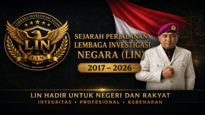 Sejarah Perjalanan Lembaga Investigasi Negara (LIN): Dari Berdiri Tahun 2017 hingga Konsolidasi Nasional 2026