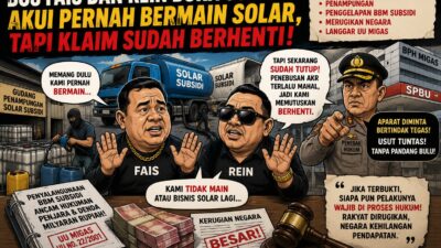 Disorot dalam Dugaan Bisnis Solar Subsidi, Fais dan Rein Akhirnya Buka Suara: Kami Sudah Berhenti