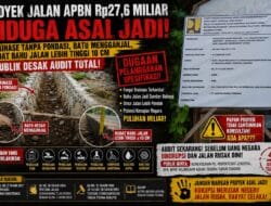 Proyek Jalan APBN Rp27,6 Miliar Diduga Bermasalah, Publik Desak Kejaksaan Usut Dugaan Penyimpangan dan Audit Total.