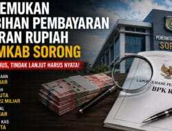 SOROTAN TAJAM: BPK Temukan Kelebihan Pembayaran Miliaran Rupiah di Pemkab Sorong, DPD LIN Papua Barat Daya Desak Tindak Lanjut