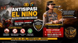 Antisipasi El Nino, Polres Bangka Barat Perkuat Kesiapsiagaan Karhutla dan Minta Warga Segera Laporkan Titik Api