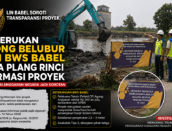 Pengerukan Kolong Belubur BWS Babel Disorot, Proyek Swakelola Rp200 Juta Tanpa Plang Rinci