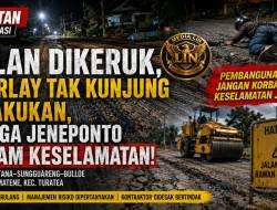 Jalan Paitana–Sungguareng–Bulloe Dikeruk, Overlay Tak Kunjung Dilakukan, Warga Jeneponto Soroti Keselamatan Pengguna Jalan