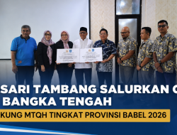 Arsari Tambang Salurkan CSR ke Bangka Tengah Dukung MTQH Babel