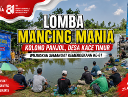 Semarak Lomba Mancing Mania di Kolong Panjol, Kace Timur, Warnai HUT RI ke-81