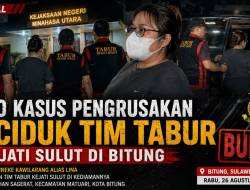 Tim Tabur Kejati Sulut Tangkap Terpidana Kasus Pengrusakan di Bitung