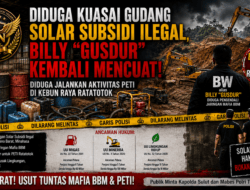 Gudang Solar Subsidi Diduga Beroperasi di Minahasa, Nama Billy “Gusdur” Disebut; Dugaan PETI di Ratatotok Turut Disorot