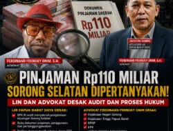 Pinjaman Rp110 Miliar Sorong Selatan Dipersoalkan, LIN Desak Audit, Advokat Frengky Onim Minta Aparat Penegak Hukum Panggil Bupati dan Banggar DPRD