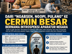 Dari “Ngabsen, Ngopi, Pulang” ke Cermin Besar Bernama Introspeksi Aparatur Negara
