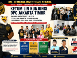 Ketum LIN Kunjungi DPC Jakarta Timur, Sahkan Maskot HUT ke-9 dan Tetapkan Jakarta sebagai Tuan Rumah