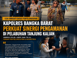 Usai Ungkap Kasus Penyelundupan, Kapolres Bangka Barat Perkuat Sinergi Pengamanan di Pelabuhan Tanjung Kalian