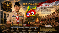 Gerakan Pramuka 65 Tahun: Mengabdi, Membangun Karakter, dan Menjaga NKRI di Tengah Tantangan Zaman