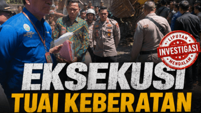 EKSEKUSI TANAH DAN BANGUNAN DI AIRMADIDI TUAI KEBERATAN: TERMohon KLAIM PERKARA MASIH BERPROSES PK, DASAR PEMBONGKARAN DIPERTANYAKAN