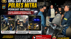 URC Sat Reskrim Polres Mitra Perkuat Patroli, Tegas Cegah Kriminalitas dan Gangguan Kamtibmas