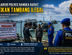 Polres Bangka Barat Hentikan Aktivitas 30 Ponton Selam Ilegal di Perairan Tanjung Ular