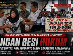 SKANDAL KEKERASAN DI SD 14 TAMALATEA: Tangan Besi Hukum Dituntut Tuntas, PGRI Jeneponto Tabuh Genderang Perlawanan