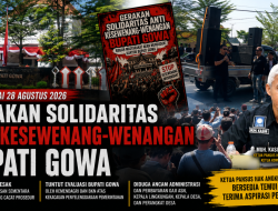 Gerakan Solidaritas Anti Kesewenang-Wenangan Bupati Gowa Gelar Aksi Damai, Soroti Pembebasan Sementara Sekda dan 5 Pejabat Pratama